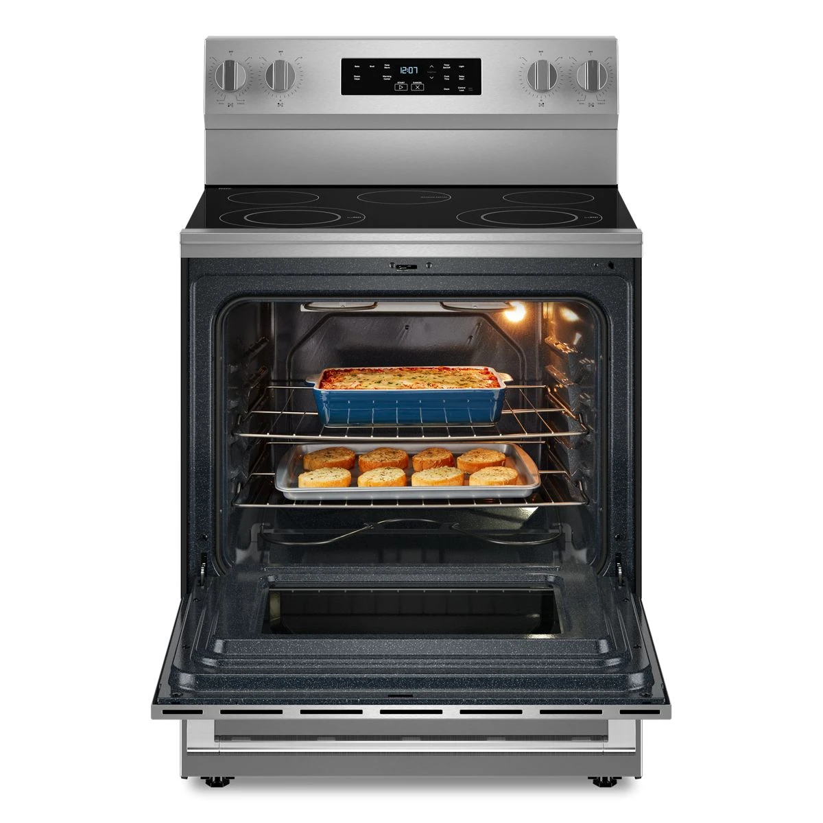 30-Inch Wide Electric Range With Steam Clean - 5.3 cu. ft. MFES4030RS