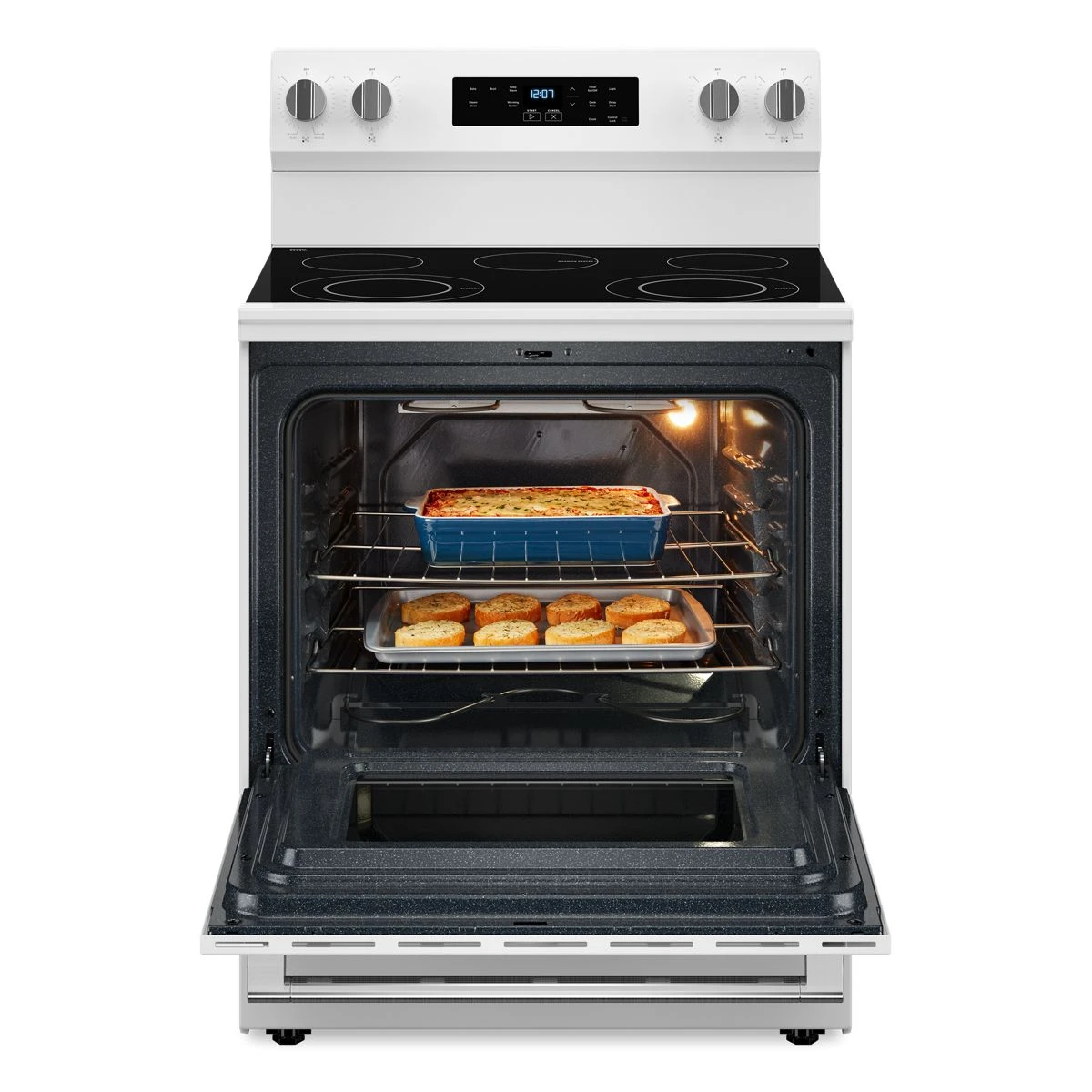 30-Inch Wide Electric Range With Steam Clean - 5.3 cu. ft. MFES4030RW
