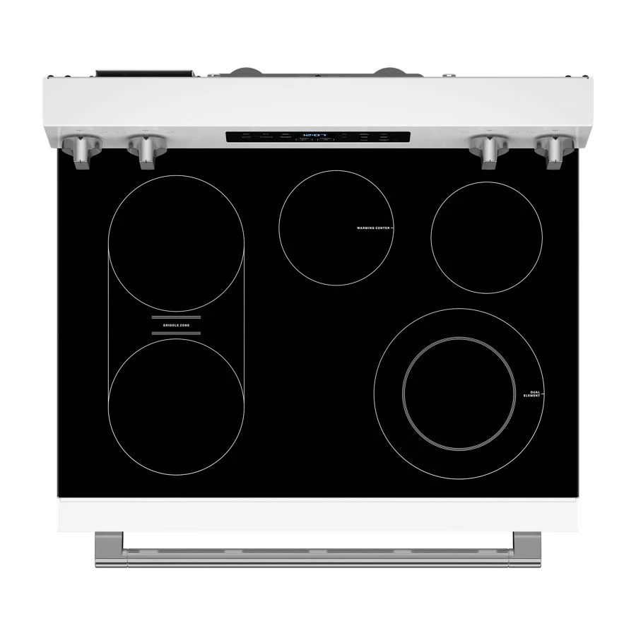 30-Inch Wide Electric Range With No Preheat Air Fry and Air Baking - 5.3 cu. ft. MFES6030RW