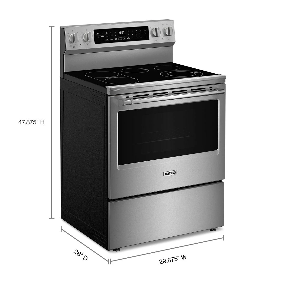 30-Inch Wide Electric Range With Grill Mode - 5.3 cu. ft. MFES8030RZ