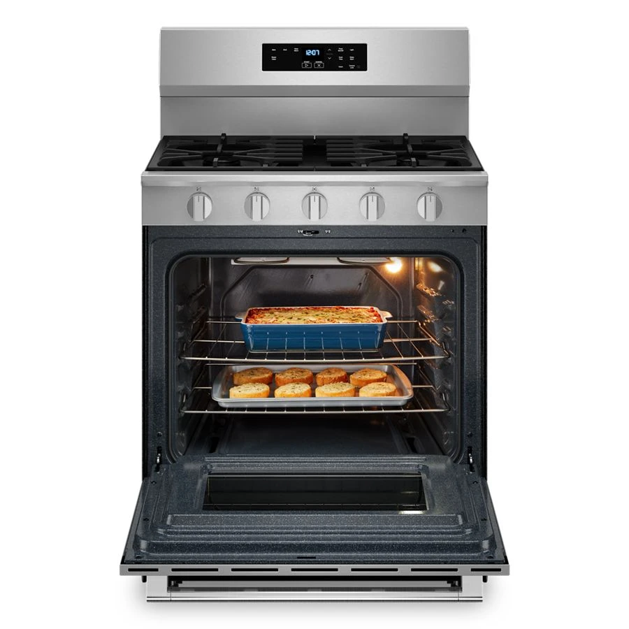30-Inch Wide Gas Range With Steam Clean - 5.0 cu. ft. MFGS4030RS
