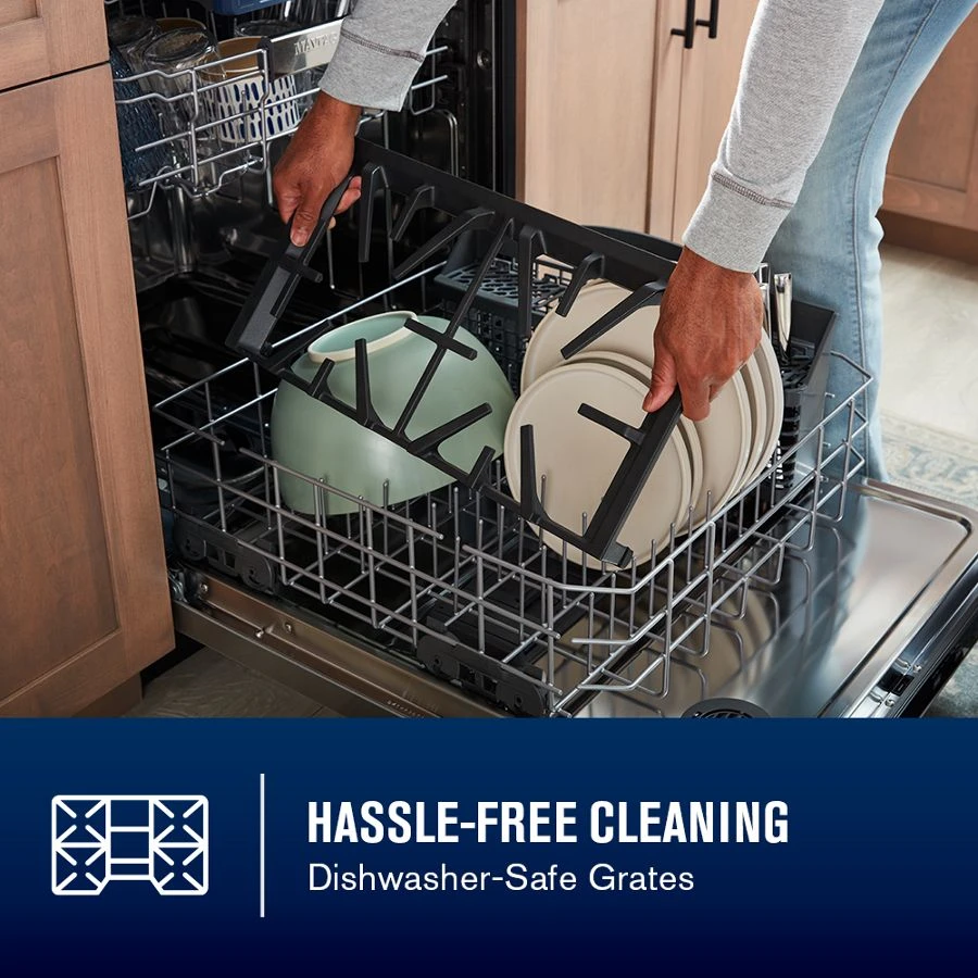 30-Inch Wide Gas Range With Steam Clean - 5.0 cu. ft. MFGS4030RS