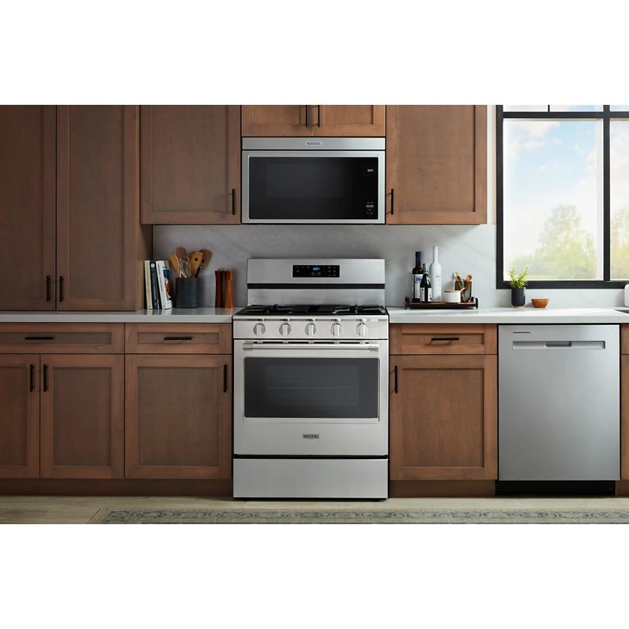 30-Inch Wide Gas Range With Steam Clean - 5.0 cu. ft. MFGS4030RS