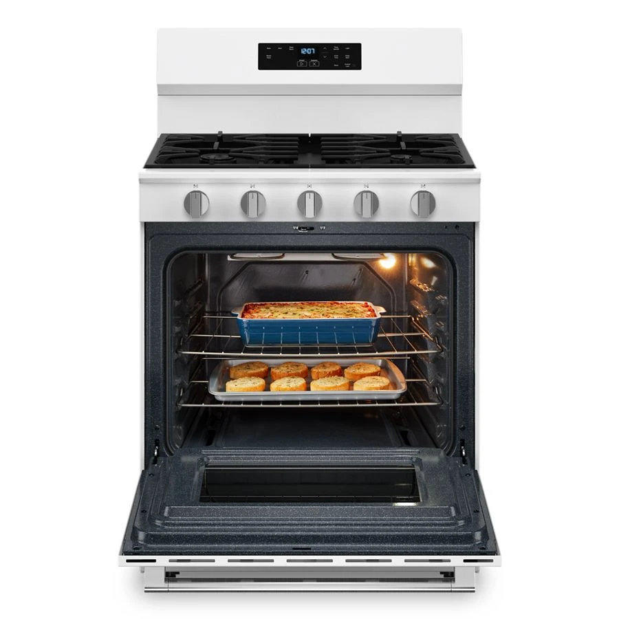 30-Inch Wide Gas Range With Steam Clean - 5.0 cu. ft. MFGS4030RW