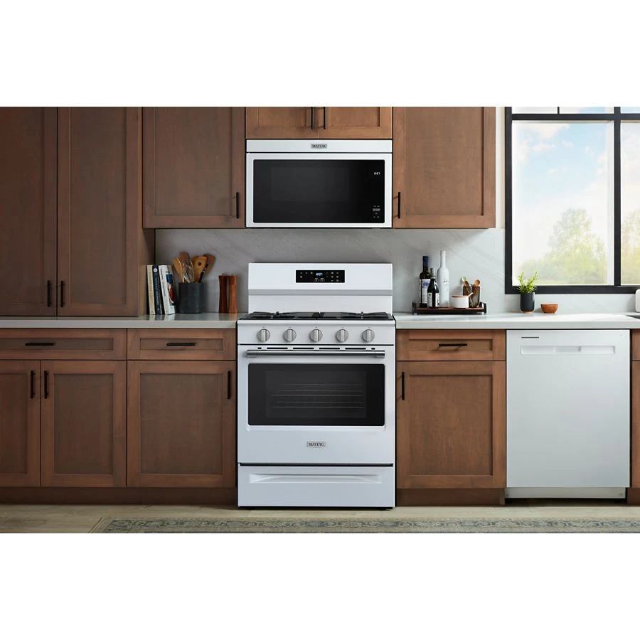 30-Inch Wide Gas Range With Steam Clean - 5.0 cu. ft. MFGS4030RW