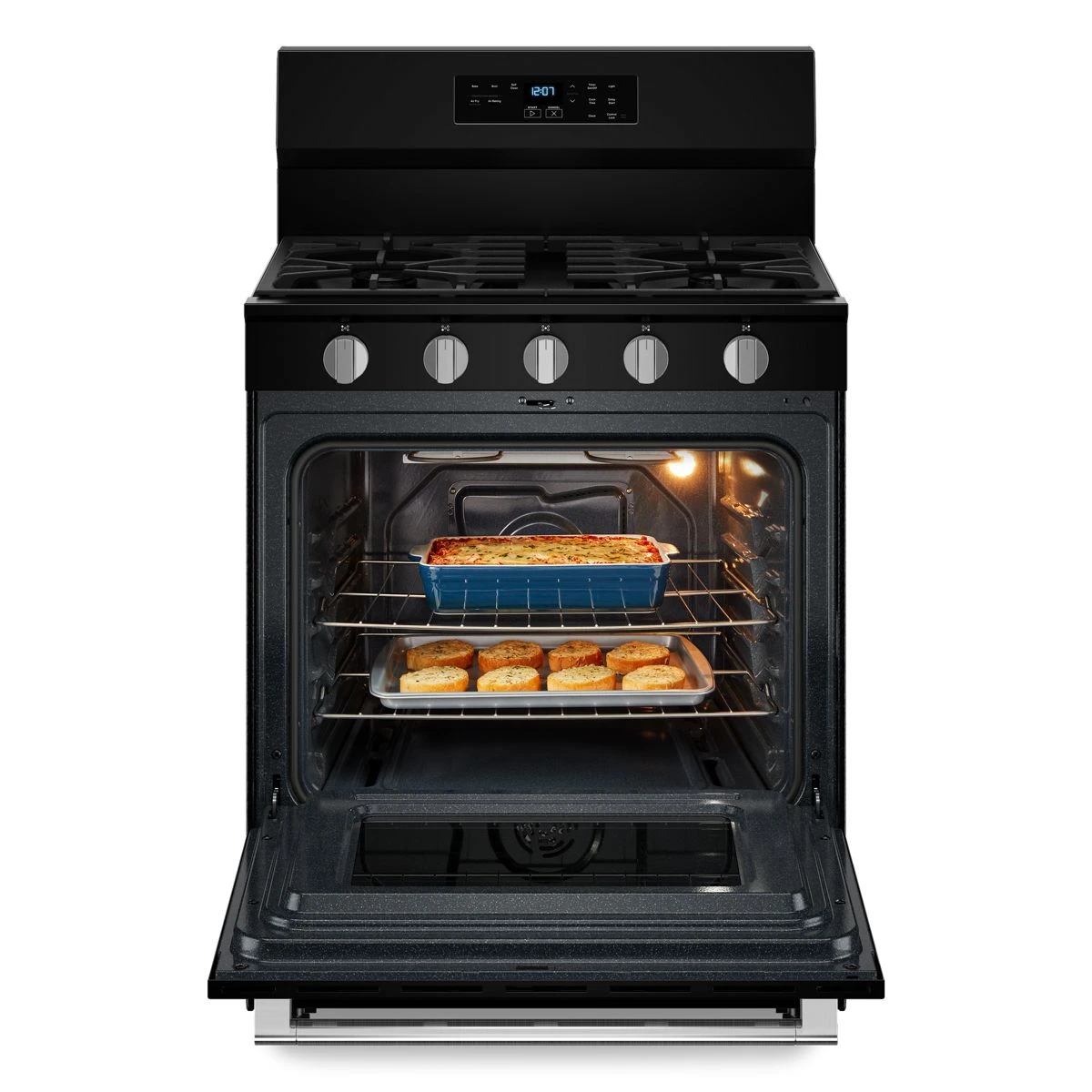 30-Inch Wide Gas Range With No Preheat Air Fry and Air Baking - 5.0 cu. ft. MFGS6030RB