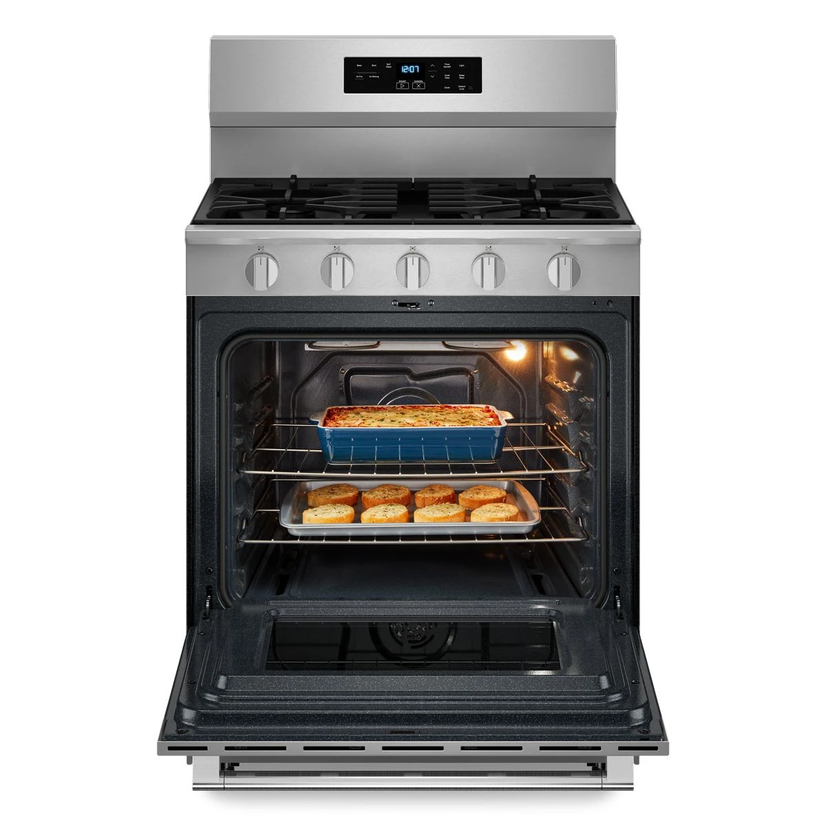 30-Inch Wide Gas Range With No Preheat Air Fry and Air Baking - 5.0 cu. ft. MFGS6030RZ