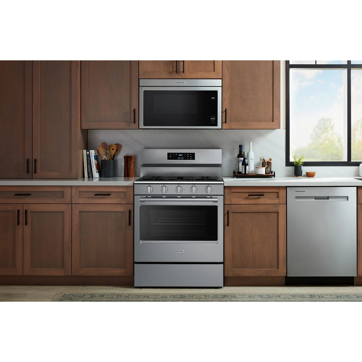 30-Inch Wide Gas Range With No Preheat Air Fry and Air Baking - 5.0 cu. ft. MFGS6030RZ