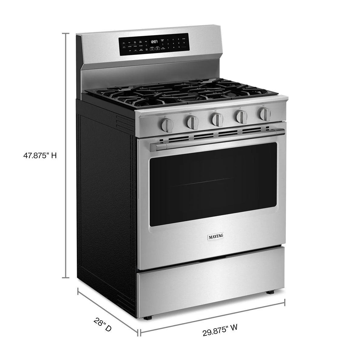 30-Inch Wide Gas Range With Grill Mode - 5.0 cu. ft. MFGS8030RZ