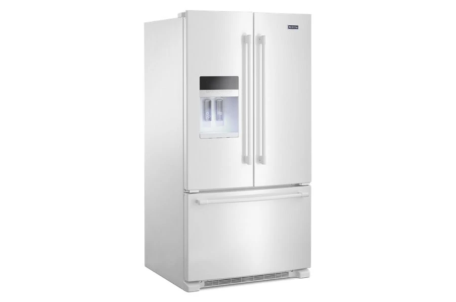 36- Inch Wide French Door Refrigerator with PowerCold Feature - 25 Cu. Ft. MFI2570FEW
