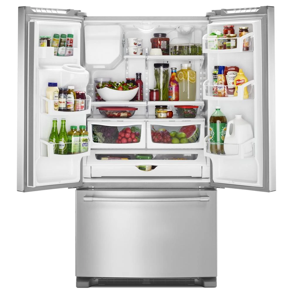 36- Inch Wide French Door Refrigerator with PowerCold Feature - 25 Cu. Ft. MFI2570FEZ
