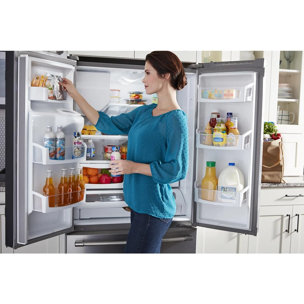 36- Inch Wide French Door Refrigerator with PowerCold Feature - 25 Cu. Ft. MFI2570FEZ