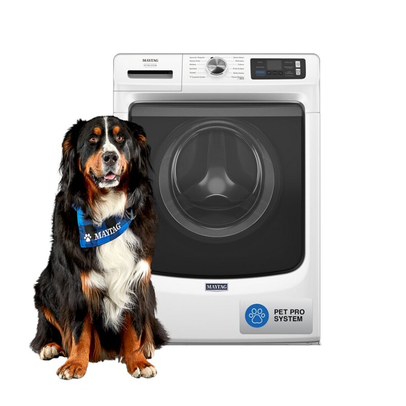 Maytag Smart Pet Pro Front Load Washer - 5.0 CU. FT. White MFW7020RW Picture 1