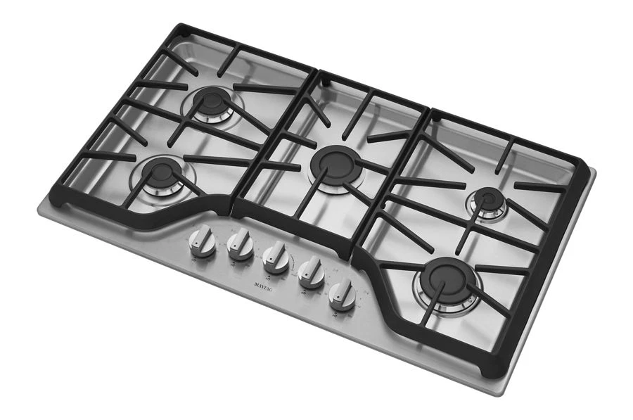 36-inch Wide Gas Cooktop with Power Burner MGC7536DS