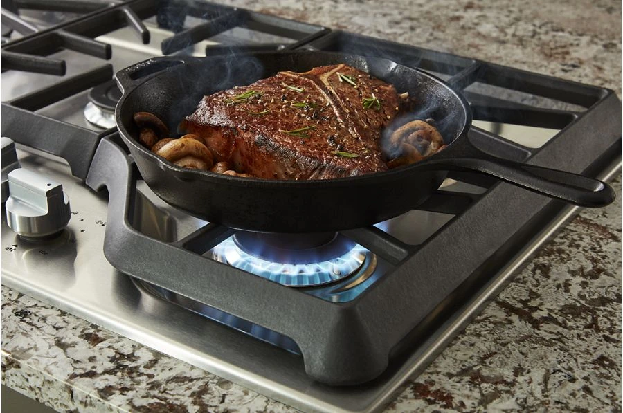 36-inch Wide Gas Cooktop with DuraGuard™ Protective Finish MGC9536DS