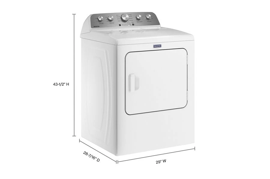 Top Load Gas Dryer with Extra Power - 7.0 cu. ft. MGD5030MW