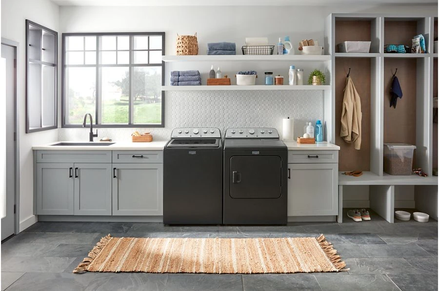 Top Load Gas Dryer with Steam-Enhanced Cycles - 7.0 cu. ft. MGD5430PBK