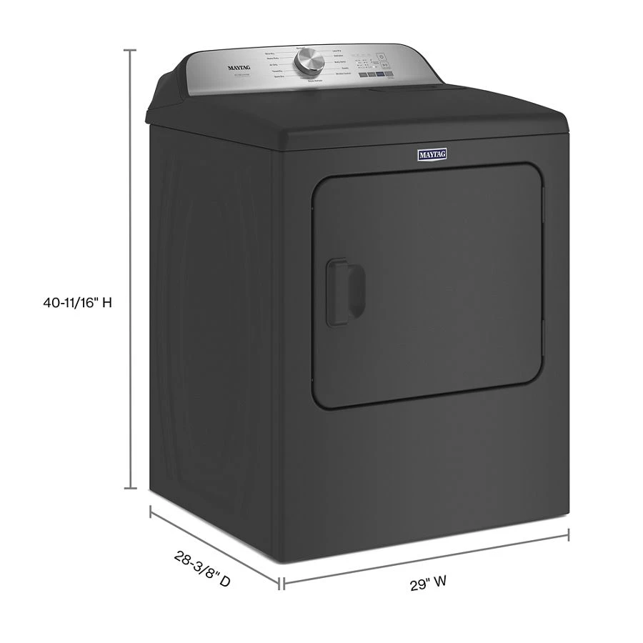 Pet Pro Top Load Gas Dryer - 7.0 Cu. Ft. MGD6500MBK