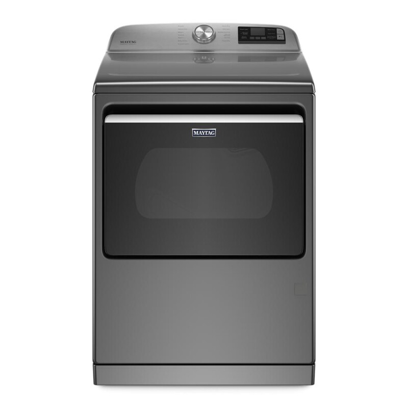 Maytag Smart Top Load Gas Dryer with Extra Power - 7.4 cu. ft. Metallic Slate MGD7230HC Picture 1
