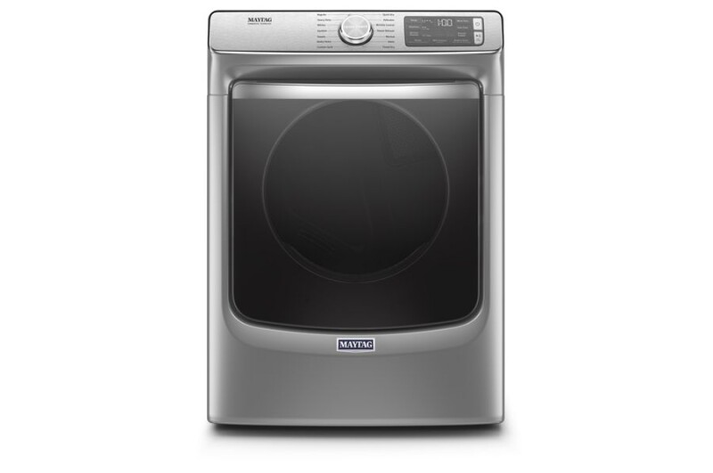 Maytag Smart Front Load Gas Dryer with Extra Power and Advanced Moisture Sensing Plus - 7.3 cu. ft. Metallic Slate MGD8630HC Picture 1