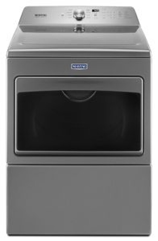 Maytag Large Capacity Gas Dryer with IntelliDry Sensor – 7.4 cu. ft. Metallic Slate MGDB765FC Picture 1