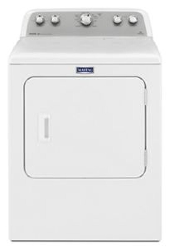 Maytag 7.0 cu. ft. Gas Dryer with Sanitize Cycle White MGDX655DW Picture 1