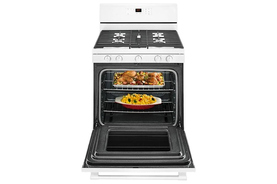30-inch Wide Gas Range With 5th Oval Burner - 5.0 Cu. Ft. MGR6600FW