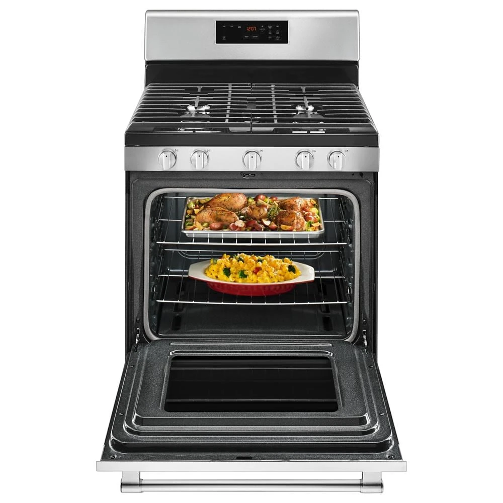 30-inch Wide Gas Range With 5th Oval Burner - 5.0 Cu. Ft. MGR6600FZ