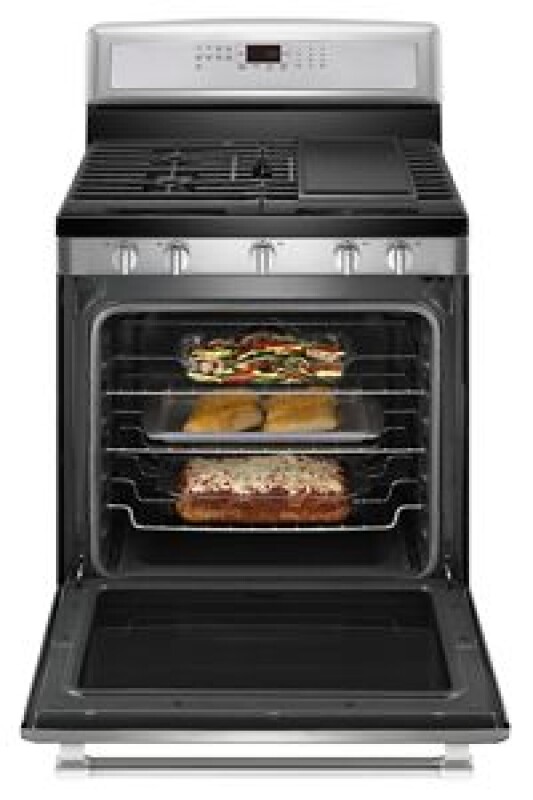 30-inch Wide Gas Range with Convection and Power Burner - 5.8 cu. ft. MGR8700DS