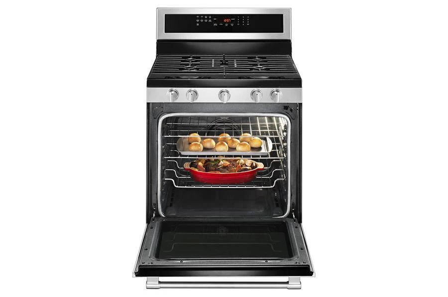 30" Wide Gas Range With True Convection And Power Preheat - 5.8 Cu. Ft. MGR8800FZ