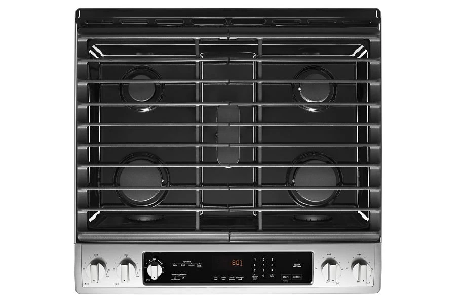 30-INCH WIDE SLIDE-IN GAS RANGE WITH TRUE CONVECTION AND FIT SYSTEM - 5.8 CU. FT. MGS8800FZ