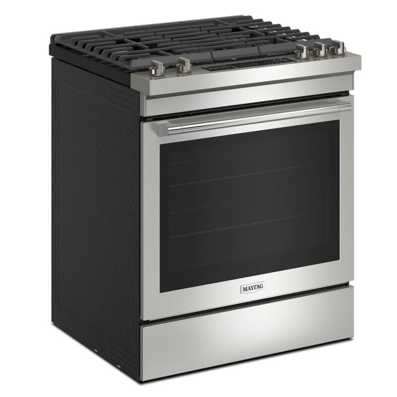 Maytag 30-Inch Wide Slide-In Gas Range With Air Fry - 5.8 Cu. Ft. Fingerprint Resistant Stainless Steel MGS8800PZ Picture 1