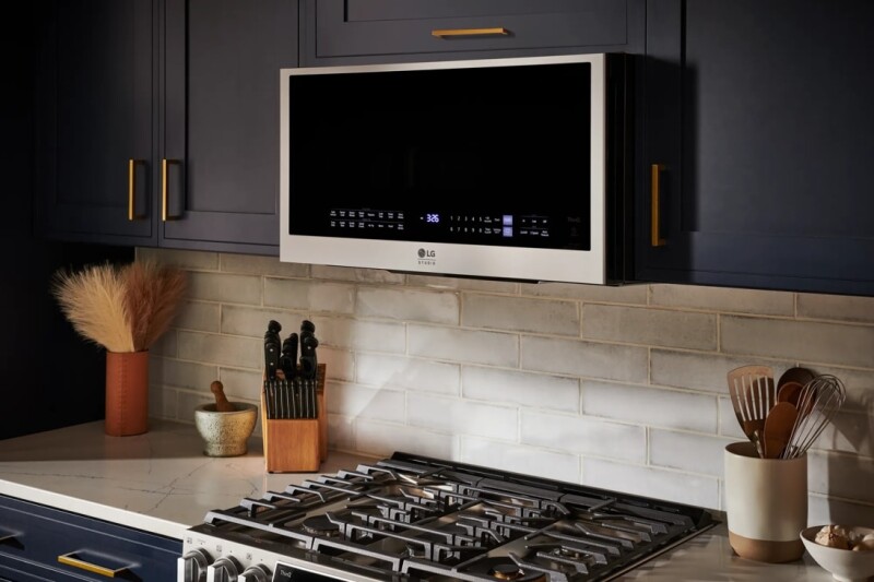 LG STUDIO 1.7 cu. ft. Over-the-Range Convection Microwave Oven with Air Fry MHES1738F