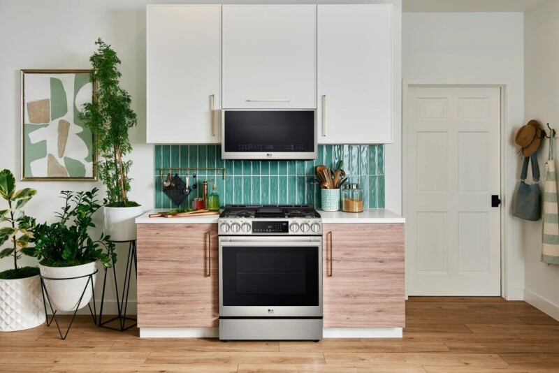 LG STUDIO 1.7 cu. ft. Over-the-Range Convection Microwave Oven with Air Fry MHES1738F