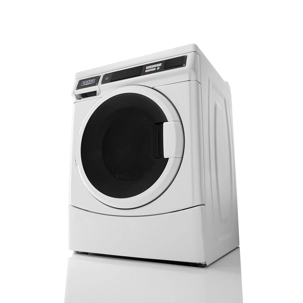 Commercial Front-Load Washer, Card Reader Ready or Non-Vend MHN33PRCWW
