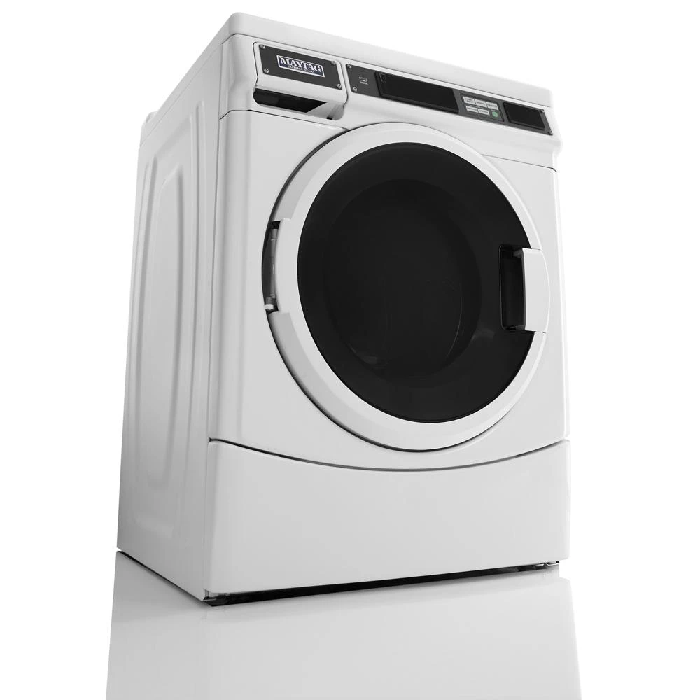 Commercial Front-Load Washer, Card Reader Ready or Non-Vend MHN33PRCWW