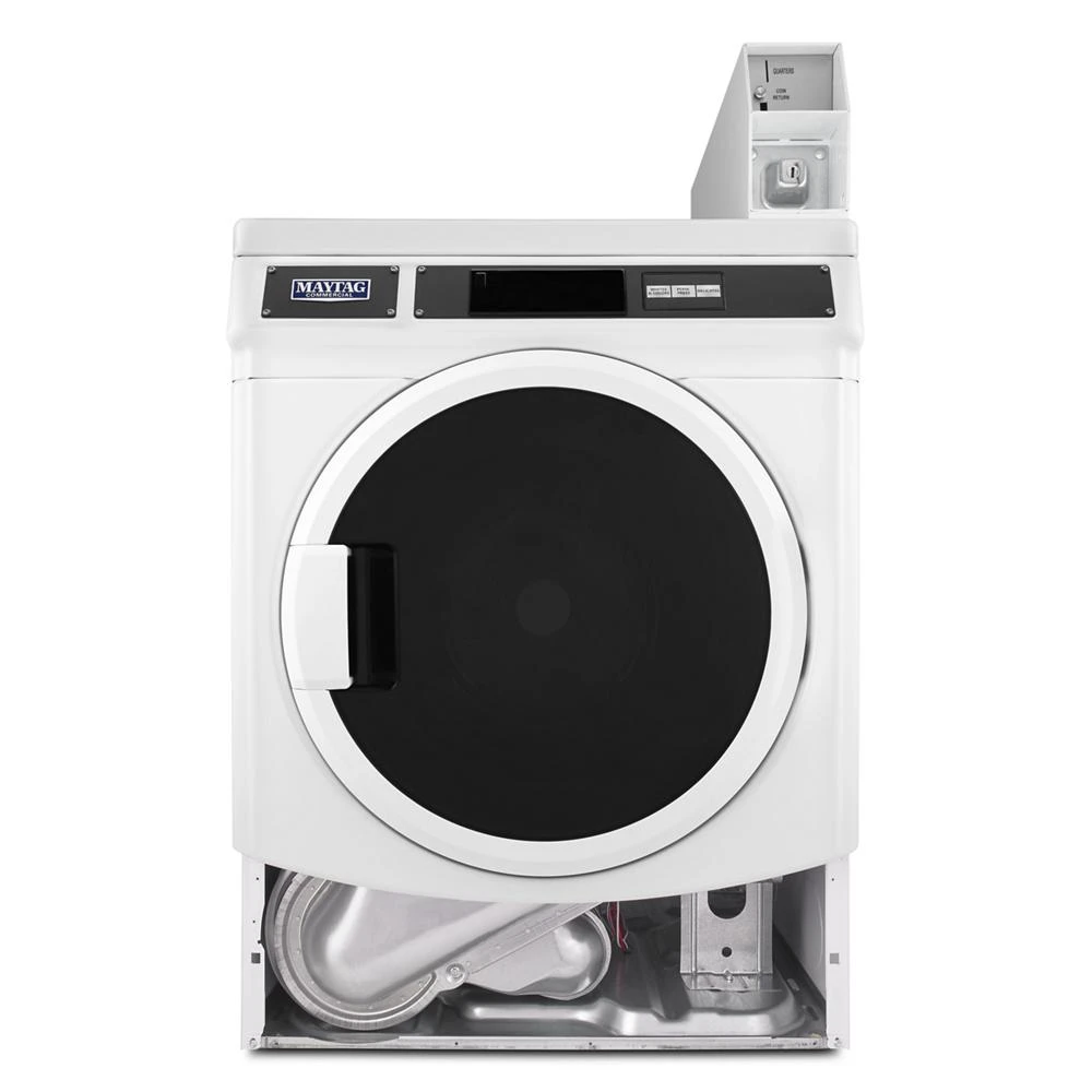 Commercial Front-Load Washer, Card Reader Ready or Non-Vend MHN33PRCWW