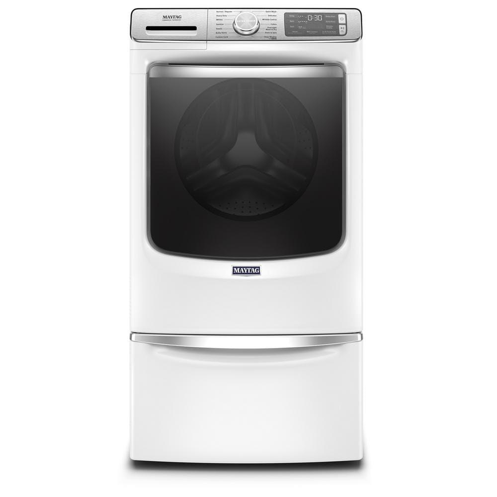 Maytag Smart Front Load Washer with Extra Power and 24-Hr Fresh Hold option - 5.0 cu. ft. White MHW8630HW Picture 1