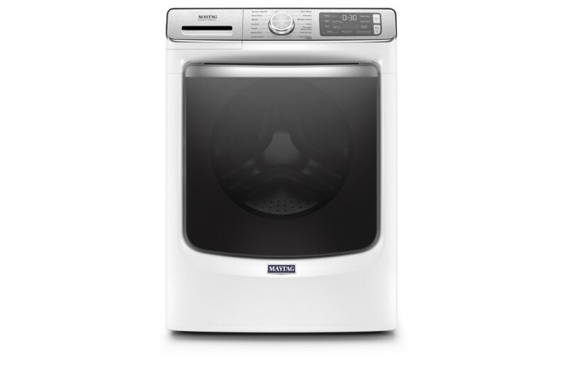Maytag Smart Front Load Washer with Extra Power and 24-Hr Fresh Hold option - 5.0 cu. ft. White MHW8630HW Picture 1