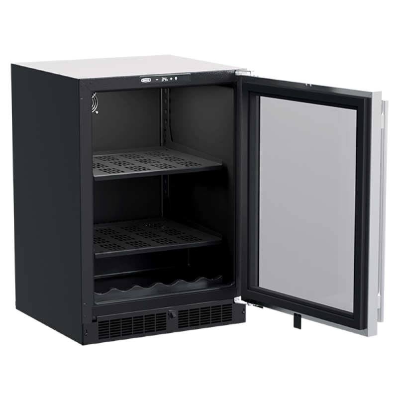 24-In Built-In Beverage Center With Wine Cradle MLBV124SG01A