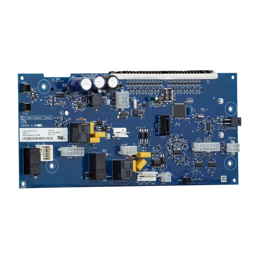 Commercial Gas Large Capacity Stack Window Dryer, Card Reader Ready or Non-Vend MLG26PRLWW