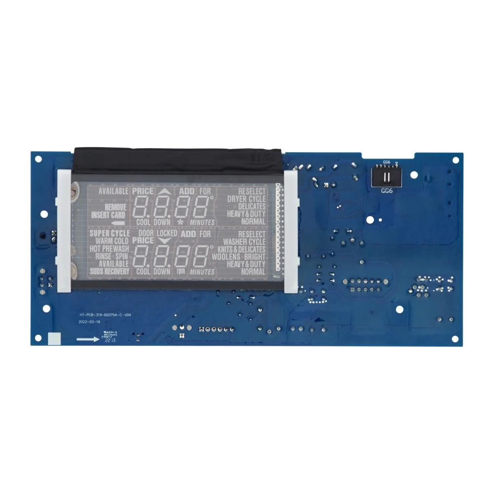 Commercial Gas Large Capacity Stack Window Dryer, Card Reader Ready or Non-Vend MLG26PRLWW