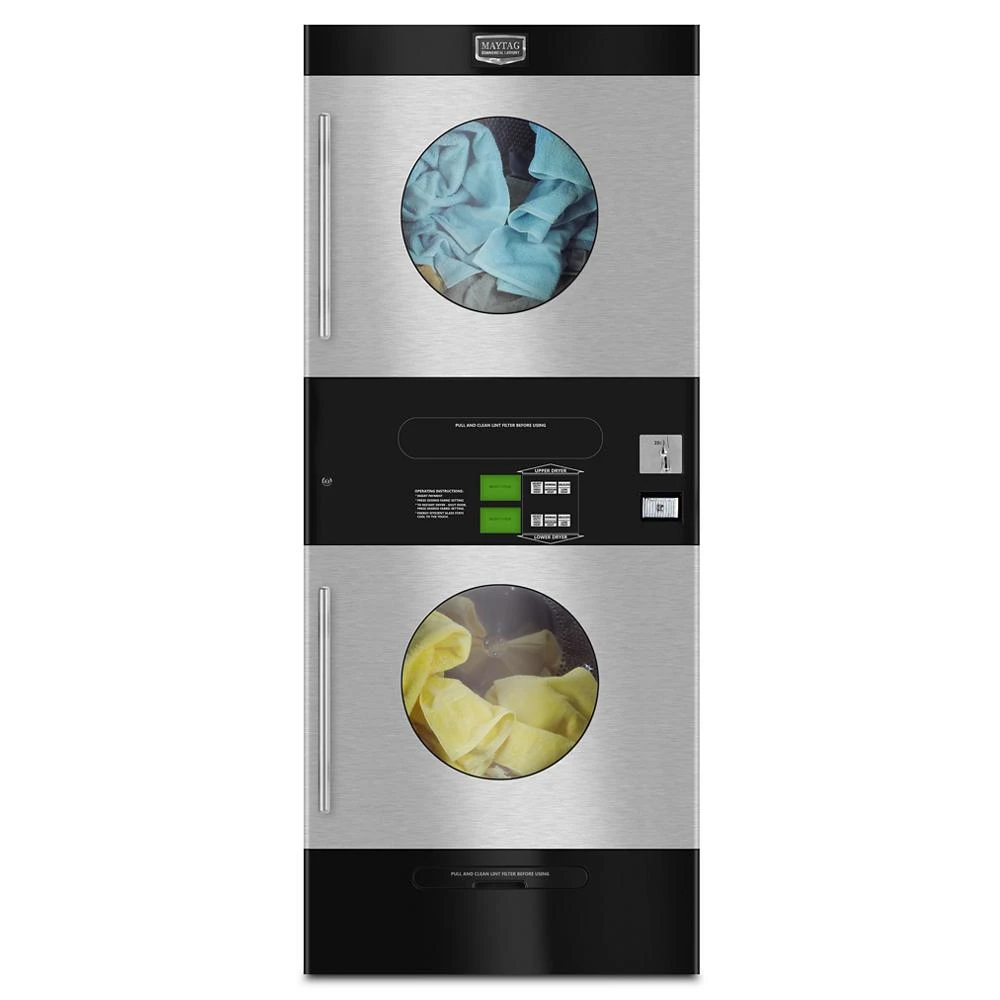 Commercial Energy Advantage™ Multi-Load Stack Dryer MLG52PDBWS