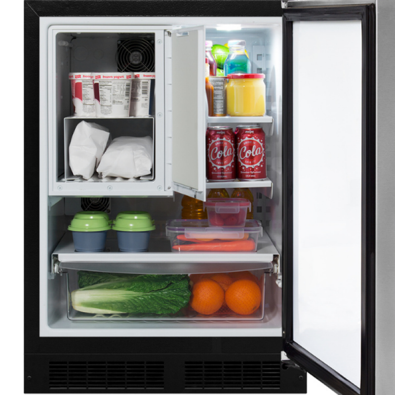24-In Built-In Refrigerator Freezer MLRF224SS01A