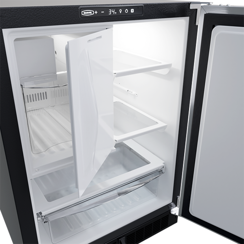 24-In Built-In Refrigerator Freezer With Crescent Ice Maker MLRI224SS01A