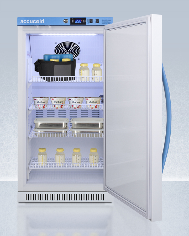 2.83 Cu.Ft. MOMCUBE Breast Milk Refrigerator, ADA Height MLRS32BIADAMC