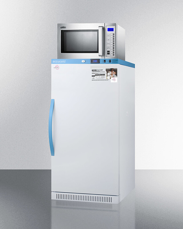 8 cu.ft. MOMCUBE Breast Milk Refrigerator/Microwave Combination MLRS8MCSCM1000SS