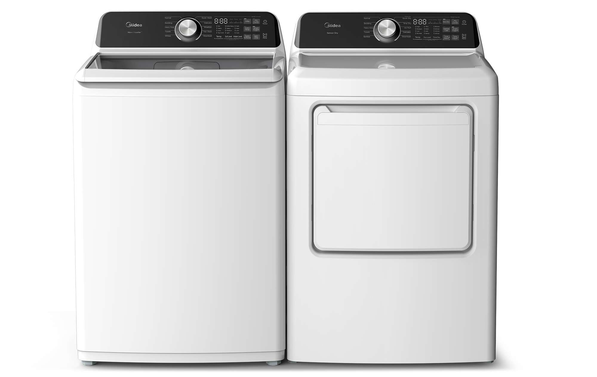 4.4 CF Top Load Washer, Agitator,Stainless Tub MLTW44A4BWW