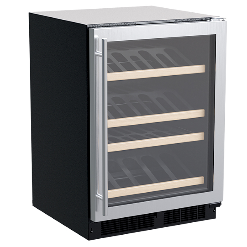 24-In Built-In High-Efficiency Single Zone Gallery Display Wine Refrigerator MLWC224SG01A