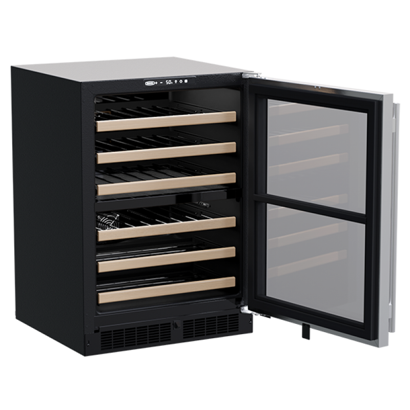 24-In Built-In High-Efficiency Dual Zone Wine Refrigerator MLWD224SG01A